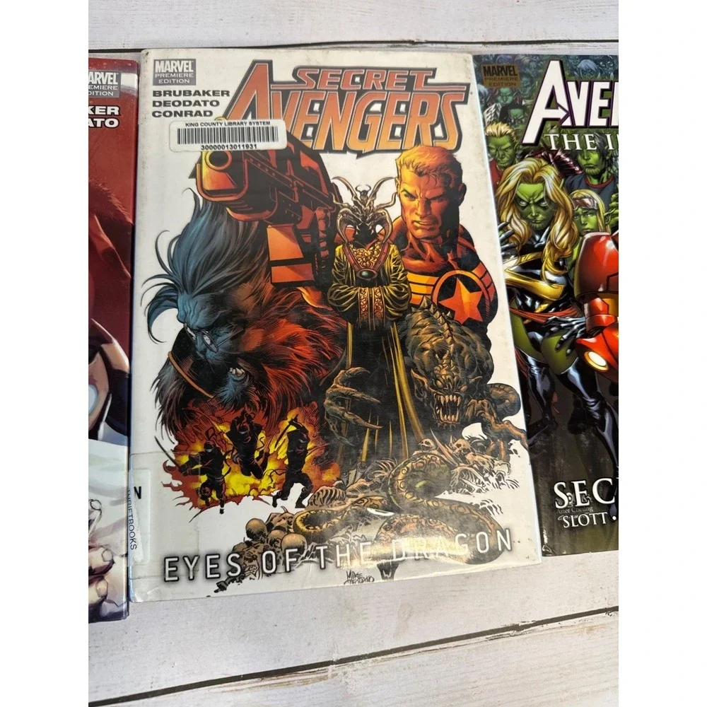Avengers The Initiative Killed‎ in Action HC Marvel Premiere Ed Slott Gage 2008